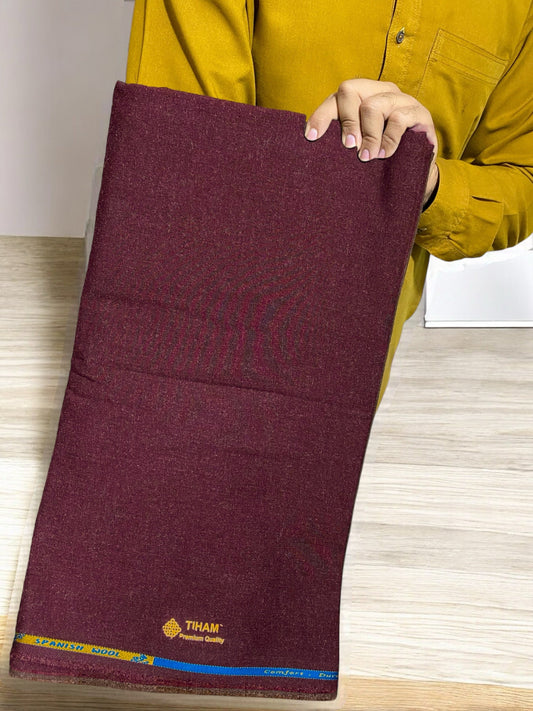 (Maroon redish) Spanish wool for Men - Super Viral Collection