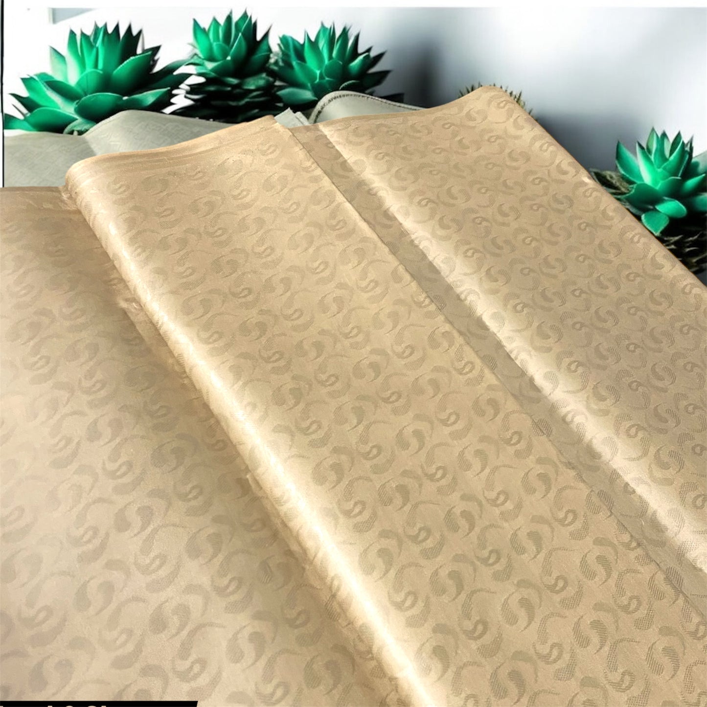 2 PC cotton KT (Wheat Skin 260) Self Design Collection for Summer Seasons