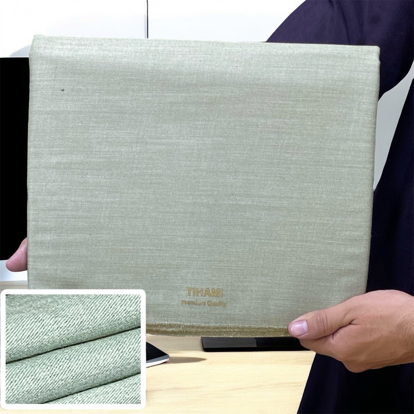 Mint green “Seltish Wool” special for Mid + Winter Seasons