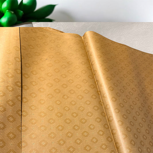 2 PC cotton KT (Mustard 230) Self Design Collection for Summer Seasons