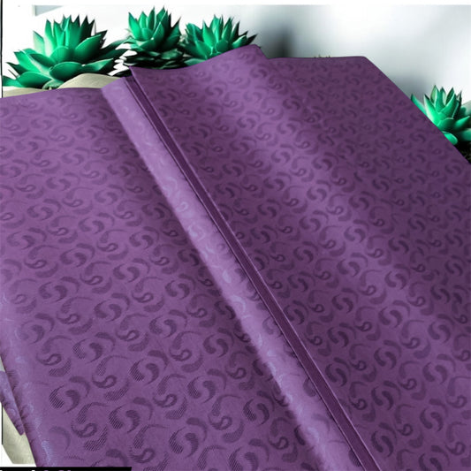 2 PC cotton KT (Maroon 260) Self Design Collection for Summer Seasons