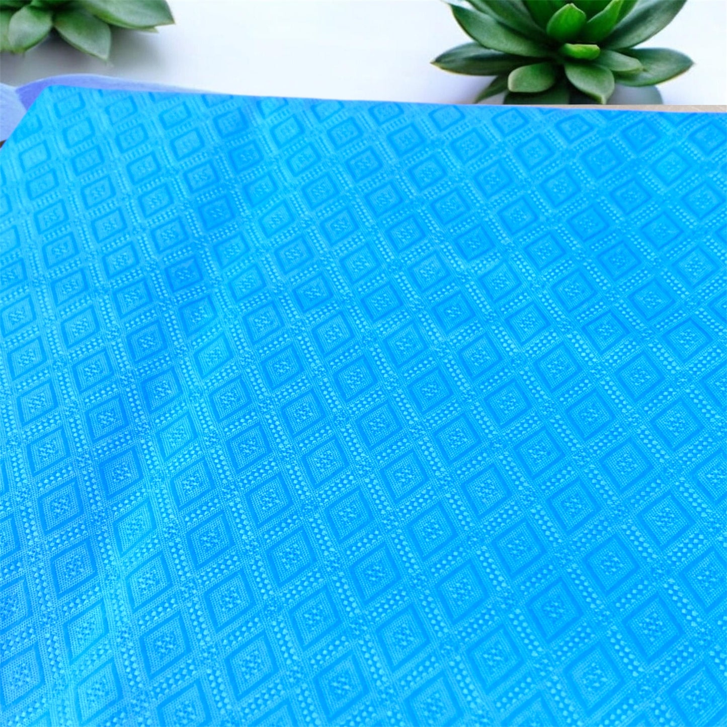 2 PC cotton KT (Sky 10) Self Design Collection for Summer Seasons