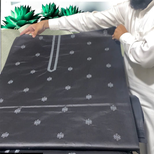 2 PC cotton KT EMBROIDERY (EMB Black 1st) EID Collection for Summer Seasons