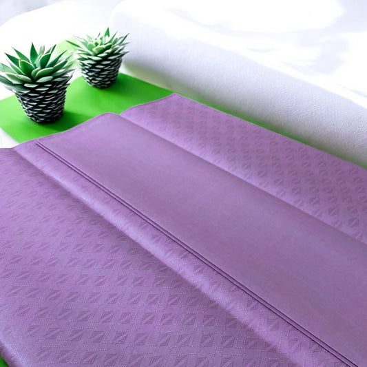 2 PC cotton KT (Purple 5) Self Design Collection for Summer Seasons