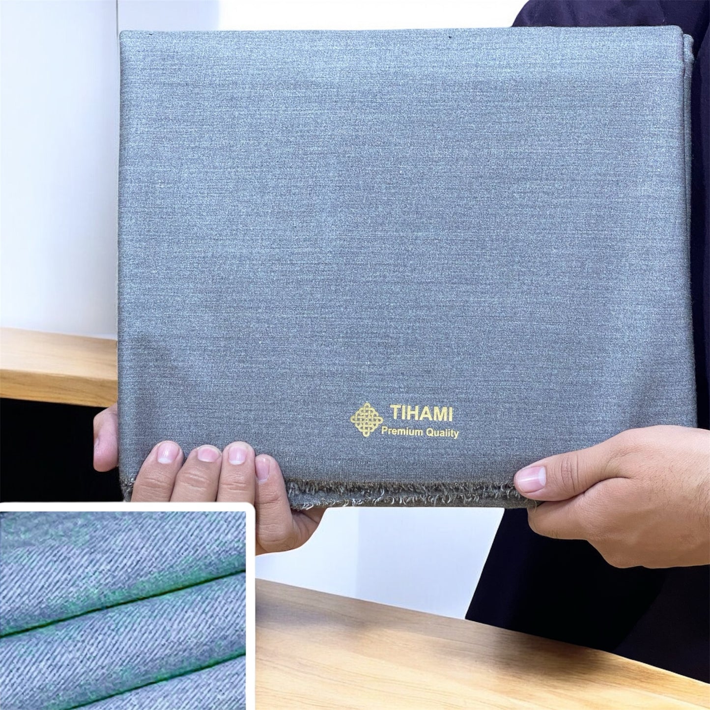 Steel Gray “Seltish Wool” special for Mid + Winter Seasons