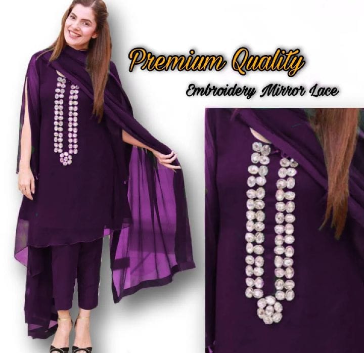 (Purple) Shine velvet for winter Seasons