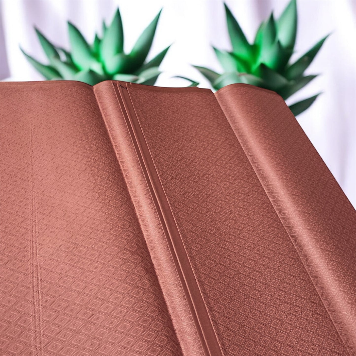 2 PC cotton KT (Sand 230) Self Design Collection for Summer Seasons