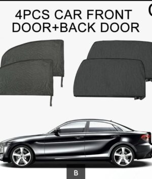 4Pcs Universal Car Side Window Sun Shade Mesh Cover